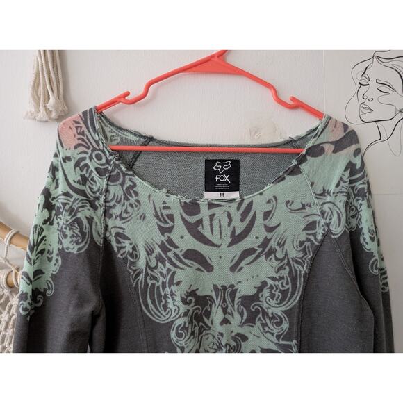 fox head fox racing sweatshirt - Picture 2 of 9